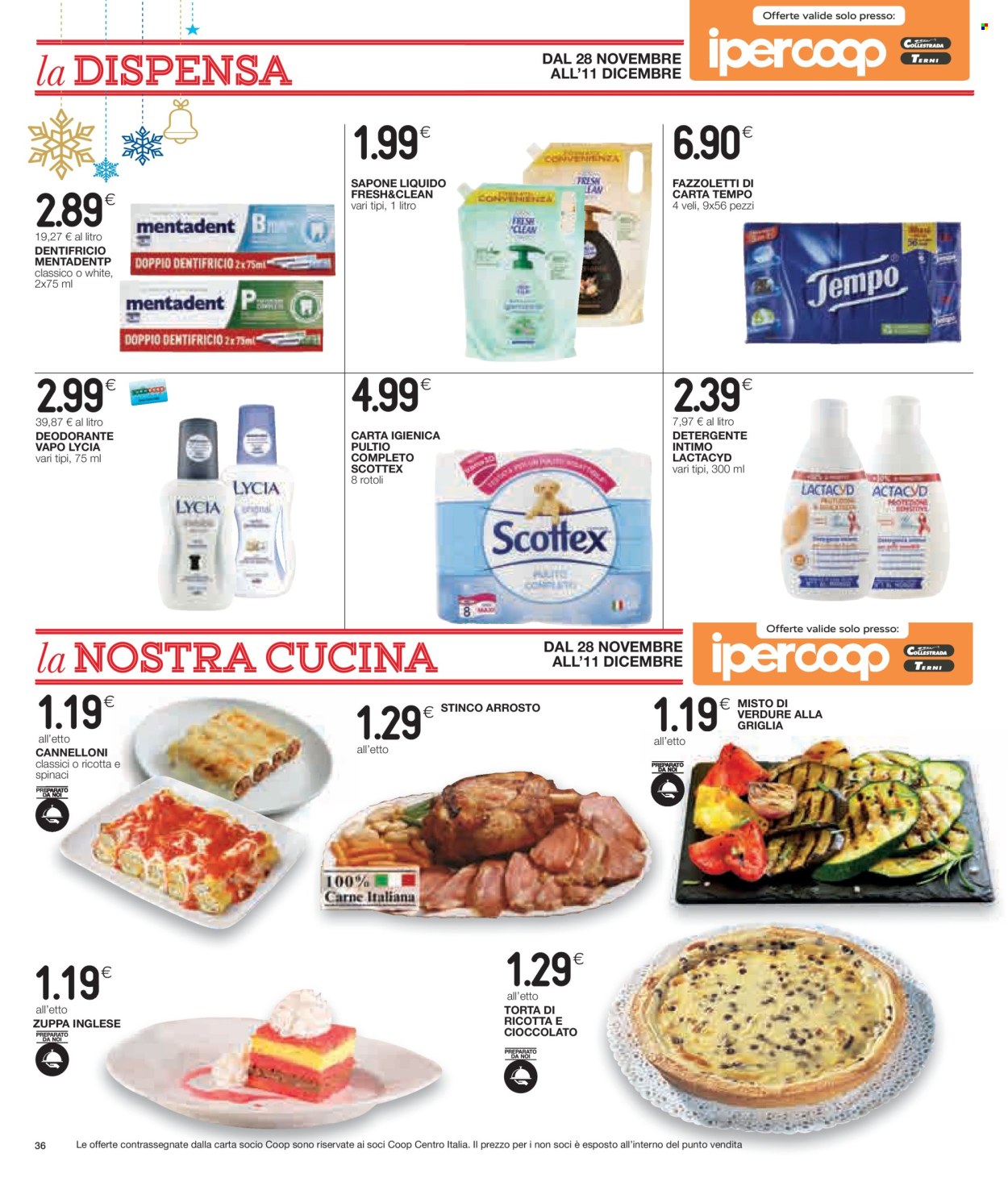 Leták Coop - 28.11.2024 - 11.12.2024. Strana 36