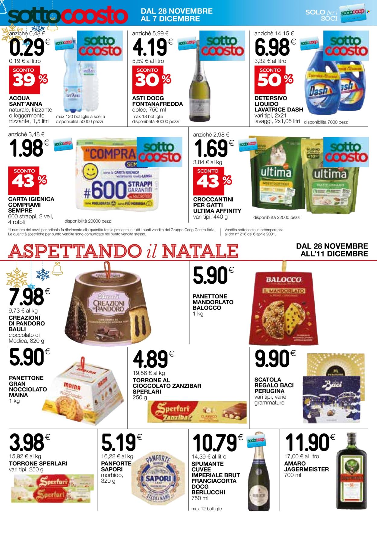 Leták Coop - 28.11.2024 - 11.12.2024. Strana 2