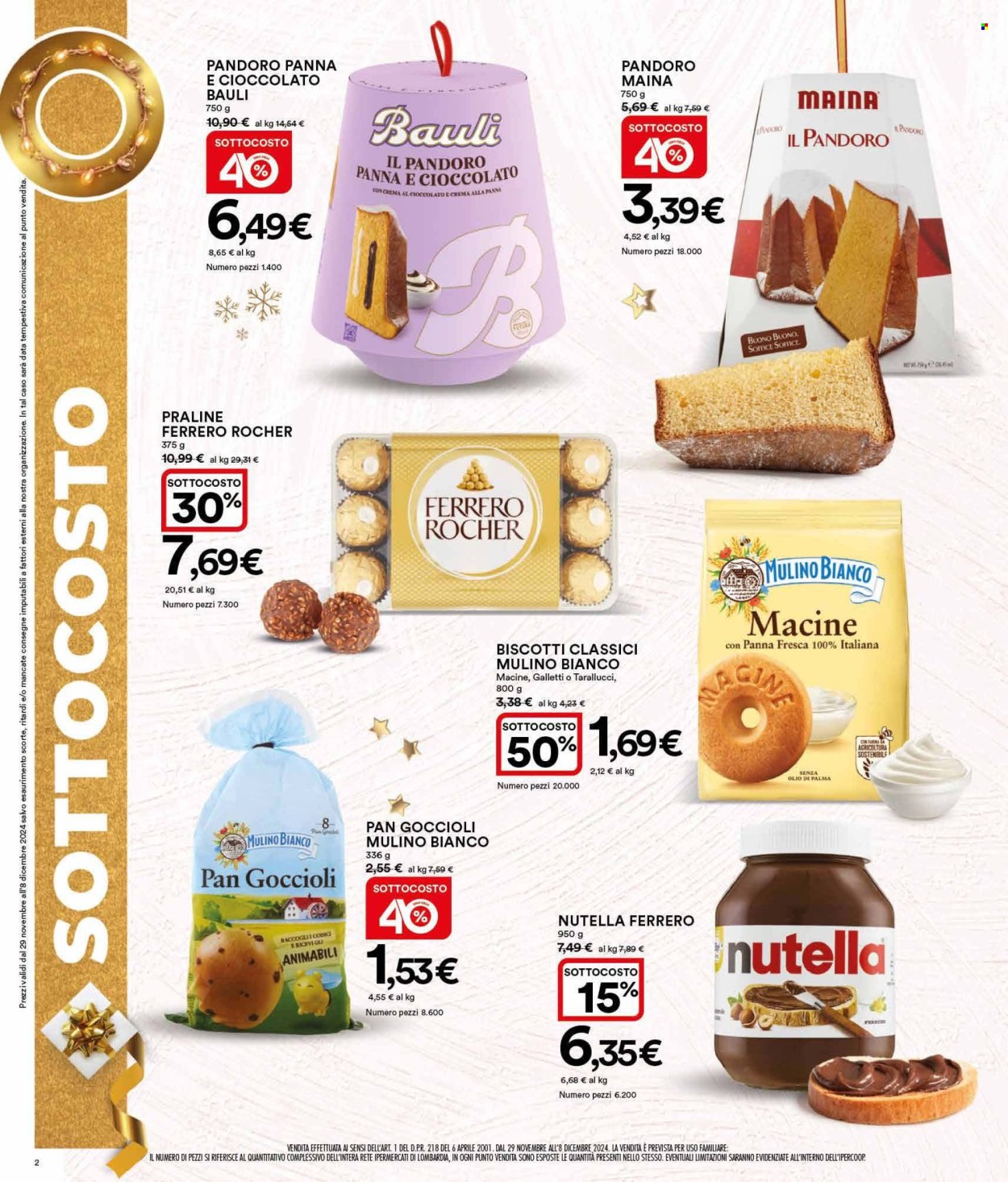 Leták Coop - 28.11.2024 - 11.12.2024. Strana 2