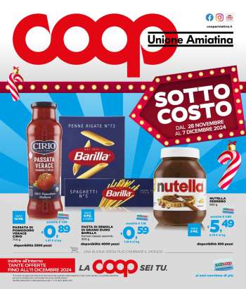 Volantino Coop - 28/11/2024 - 11/12/2024.