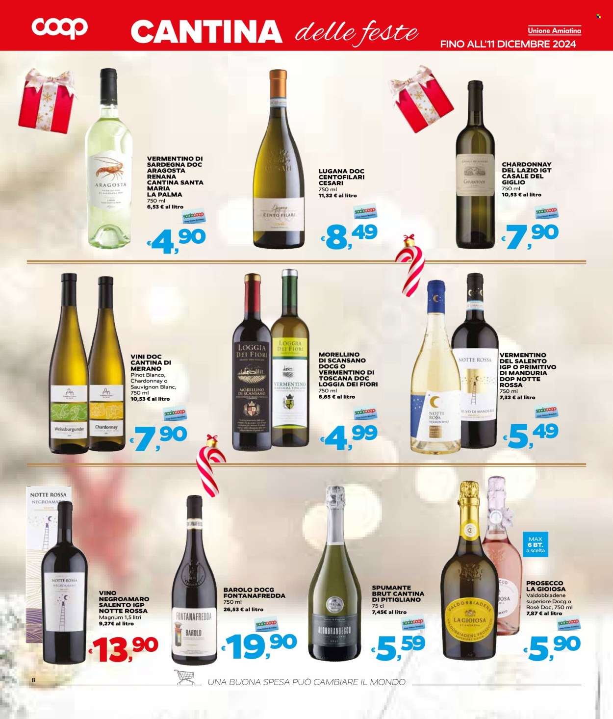 Leták Coop - 28.11.2024 - 11.12.2024. Strana 8