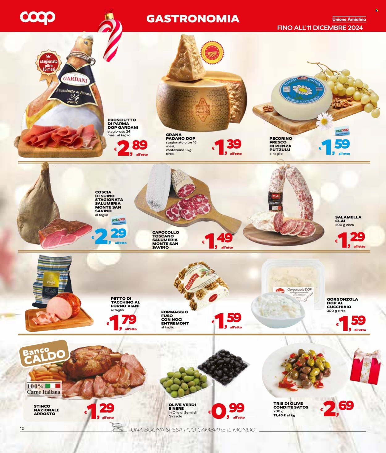 Leták Coop - 28.11.2024 - 11.12.2024. Strana 12