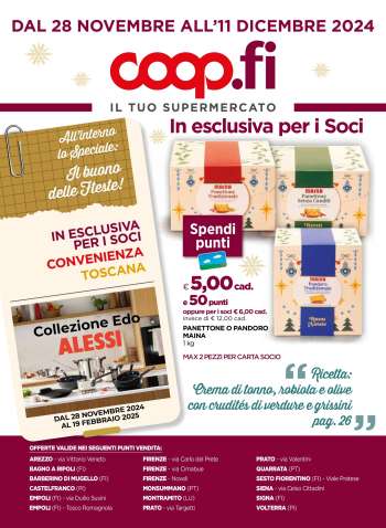 Volantino Coop - 28/11/2024 - 11/12/2024.