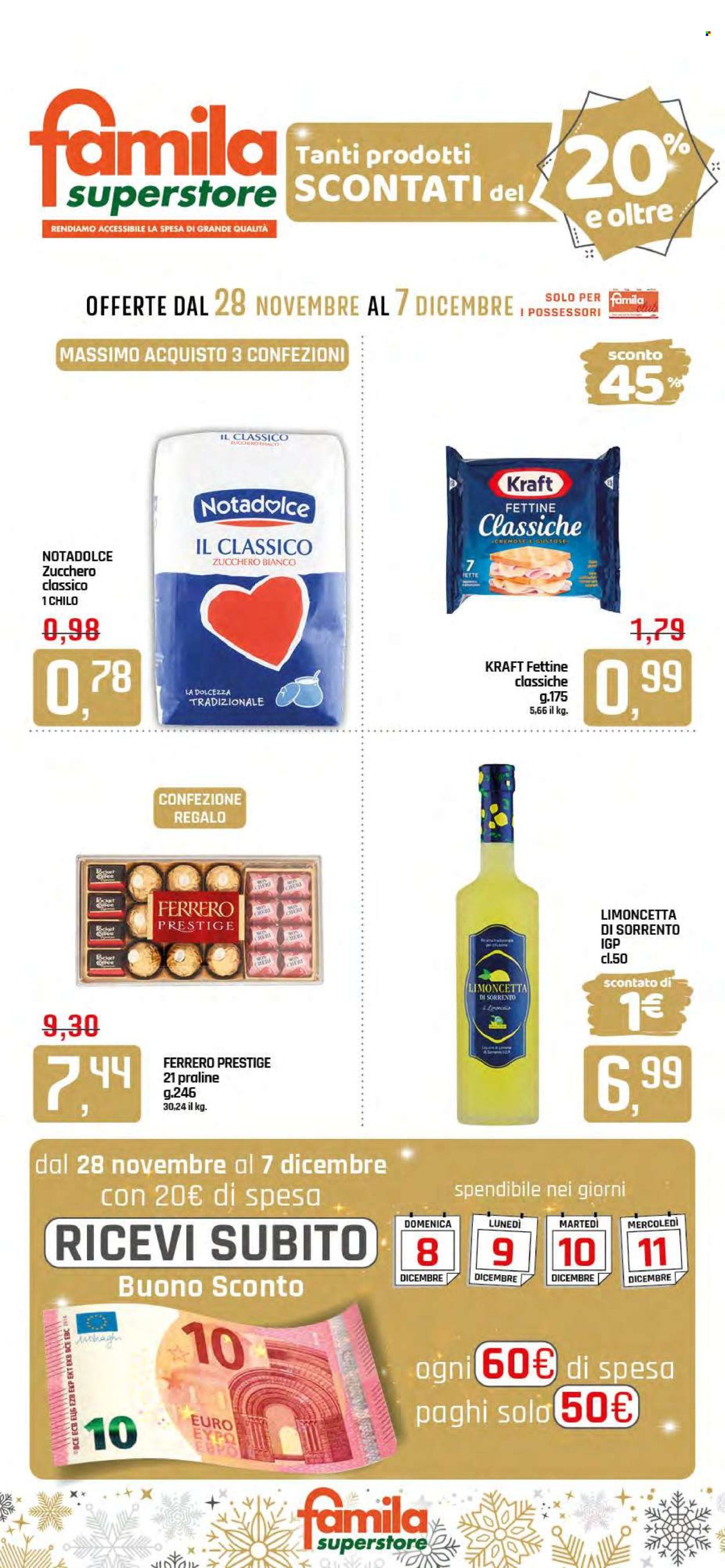 Volantino Famila - 28/11/2024 - 7/12/2024. Pagina 1