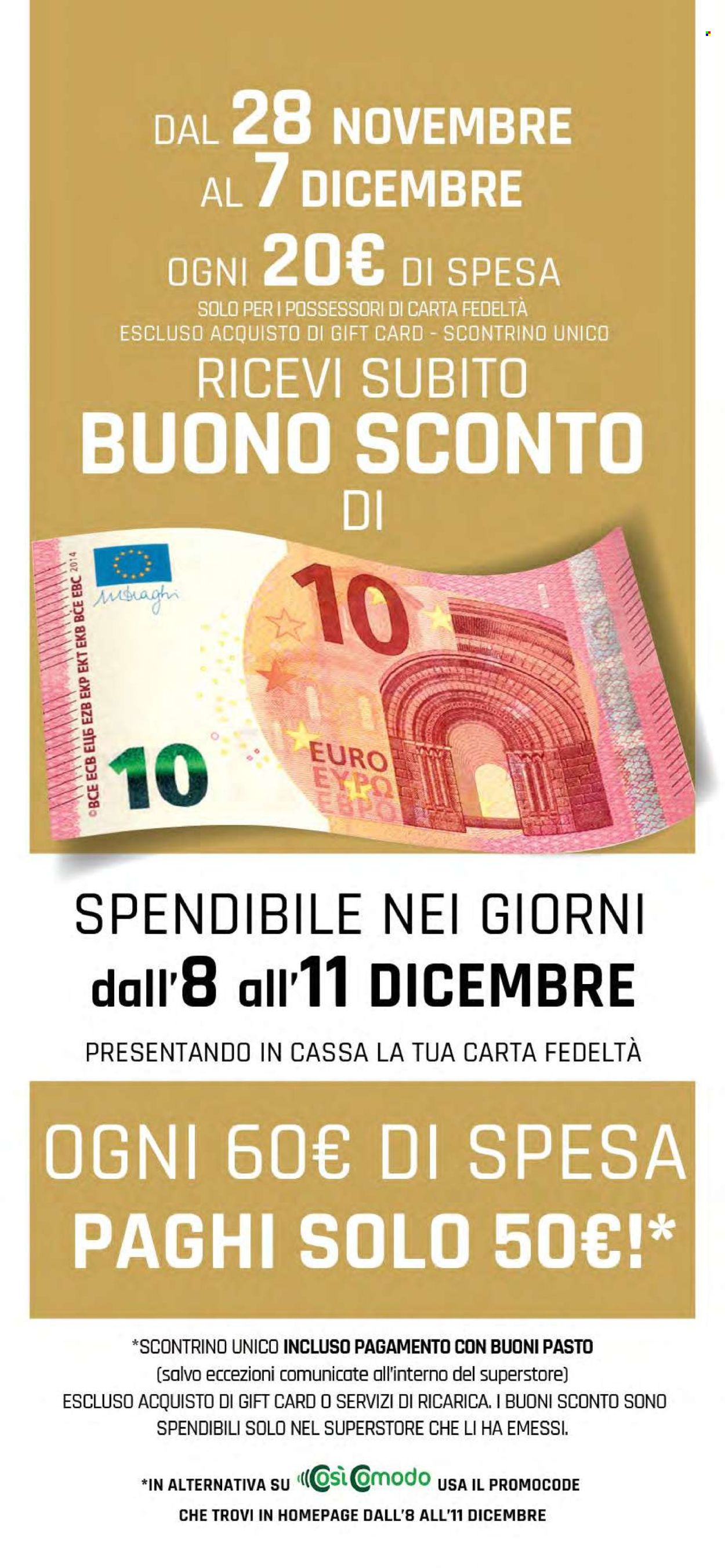 Volantino Famila - 28/11/2024 - 7/12/2024. Pagina 2
