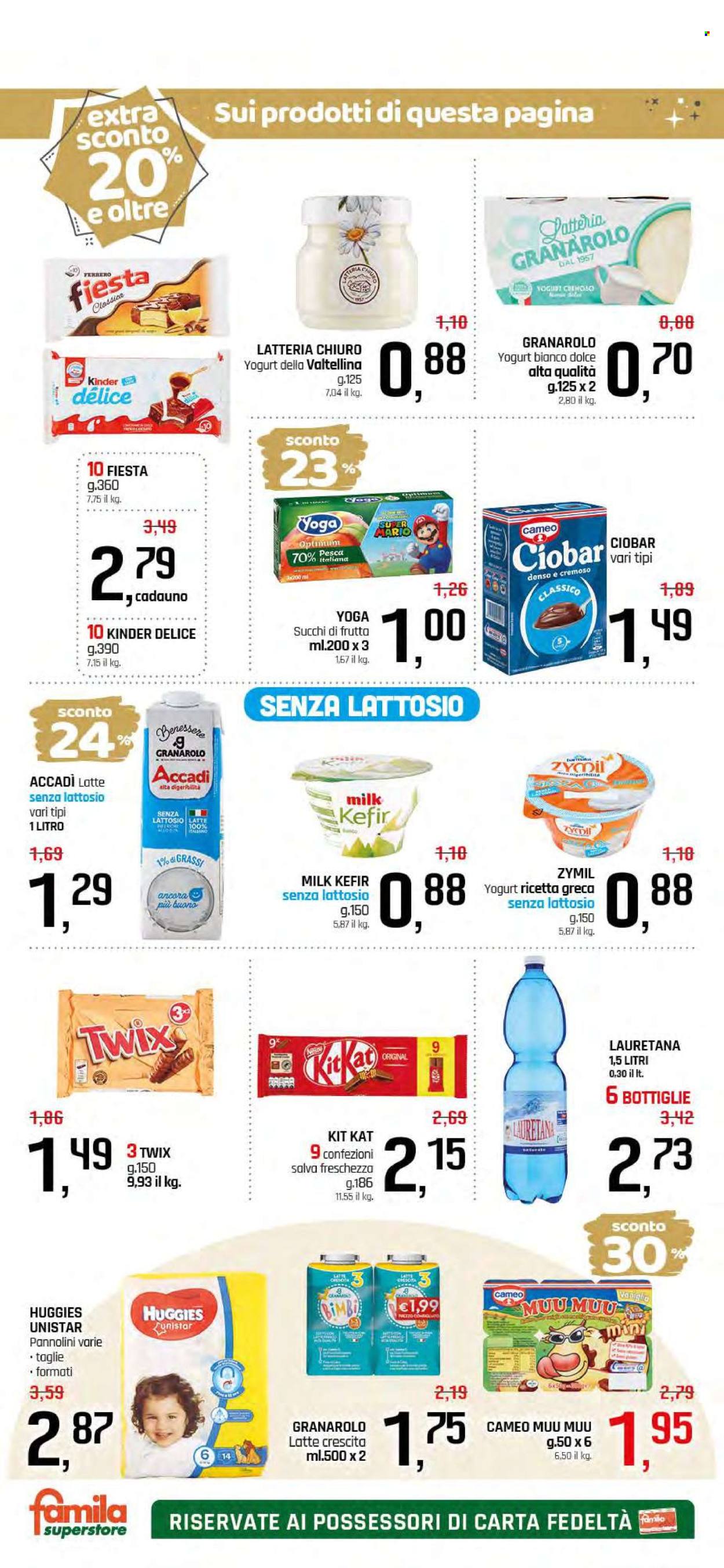 Volantino Famila - 28/11/2024 - 7/12/2024. Pagina 18
