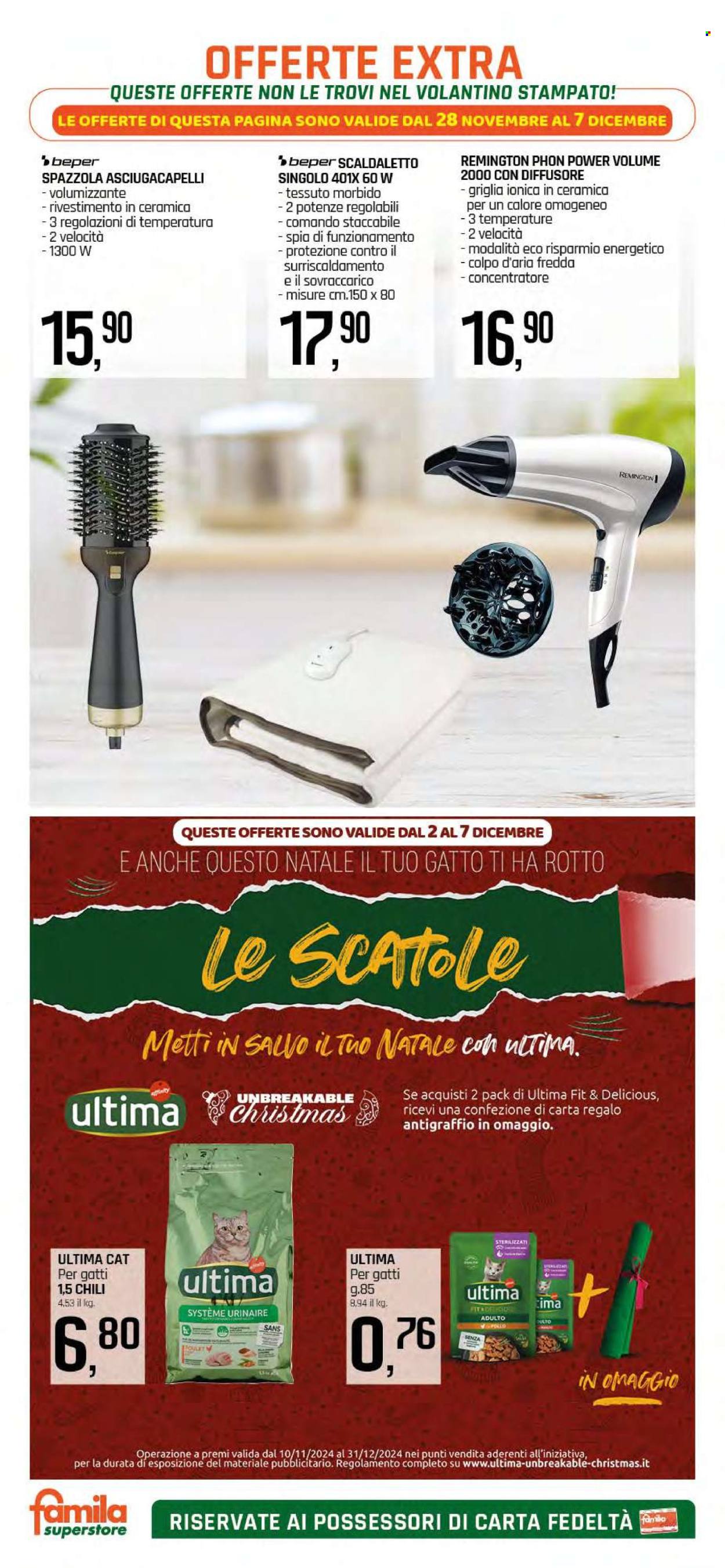 Volantino Famila - 28/11/2024 - 7/12/2024. Pagina 22