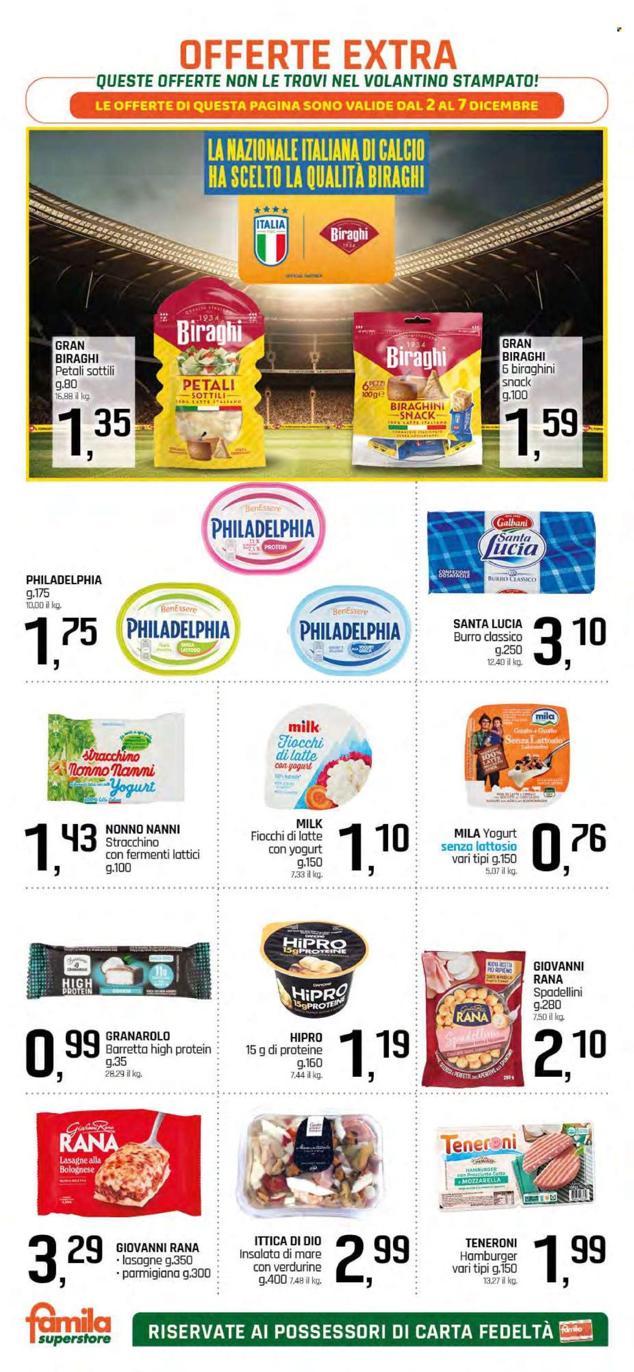 Volantino Famila - 28/11/2024 - 7/12/2024. Pagina 25