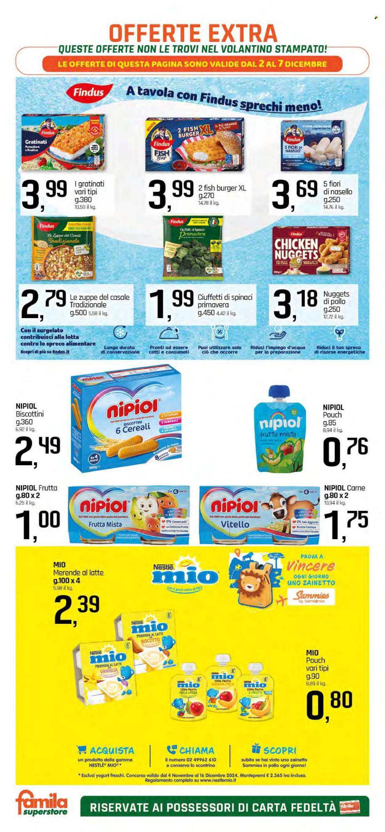 Volantino Famila - 28/11/2024 - 7/12/2024. Pagina 32