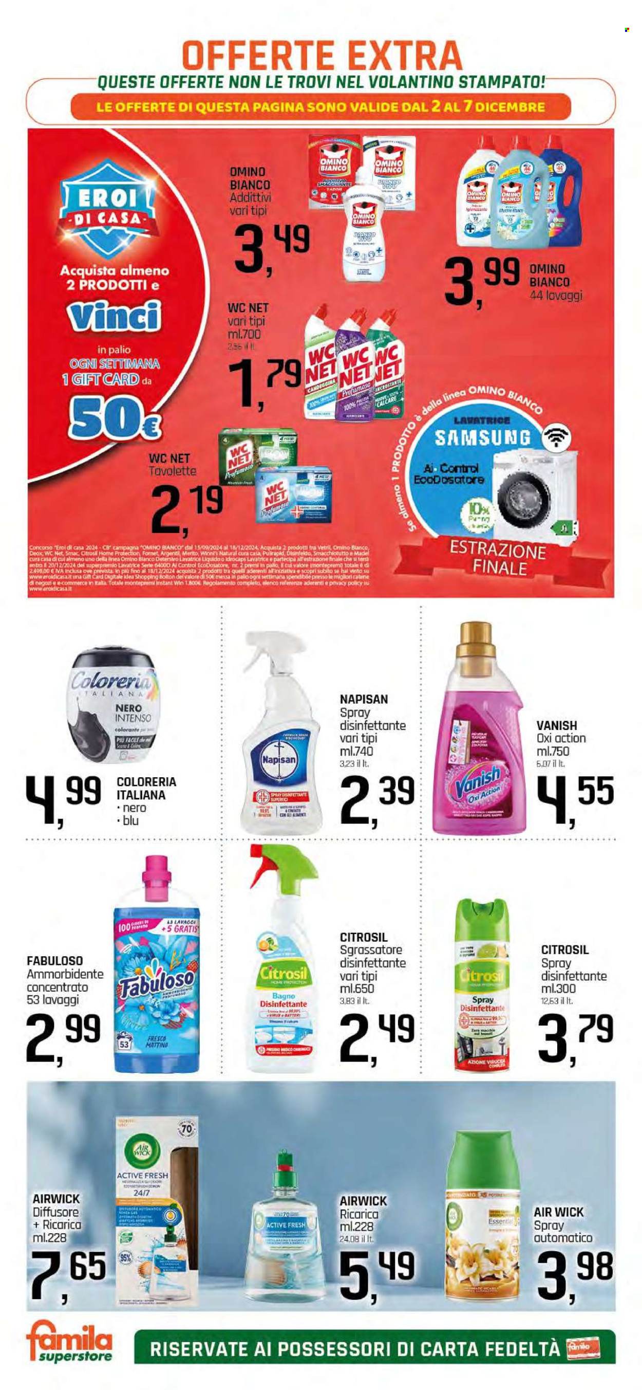 Volantino Famila - 28/11/2024 - 7/12/2024. Pagina 37