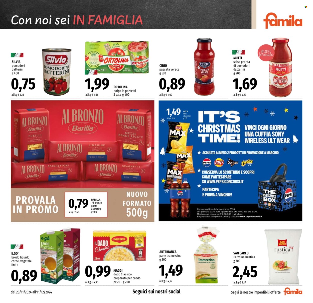 Volantino Famila - 28/11/2024 - 11/12/2024. Pagina 13