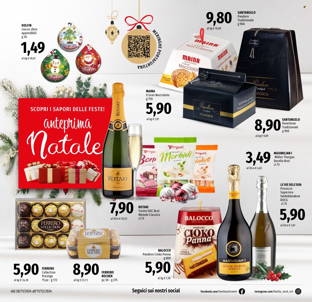 Volantino Famila - 28/11/2024 - 11/12/2024. Pagina 14