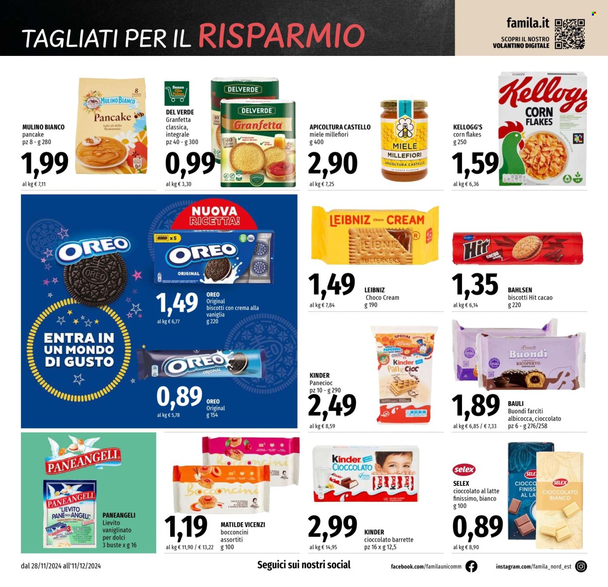 Volantino Famila - 28/11/2024 - 11/12/2024. Pagina 16