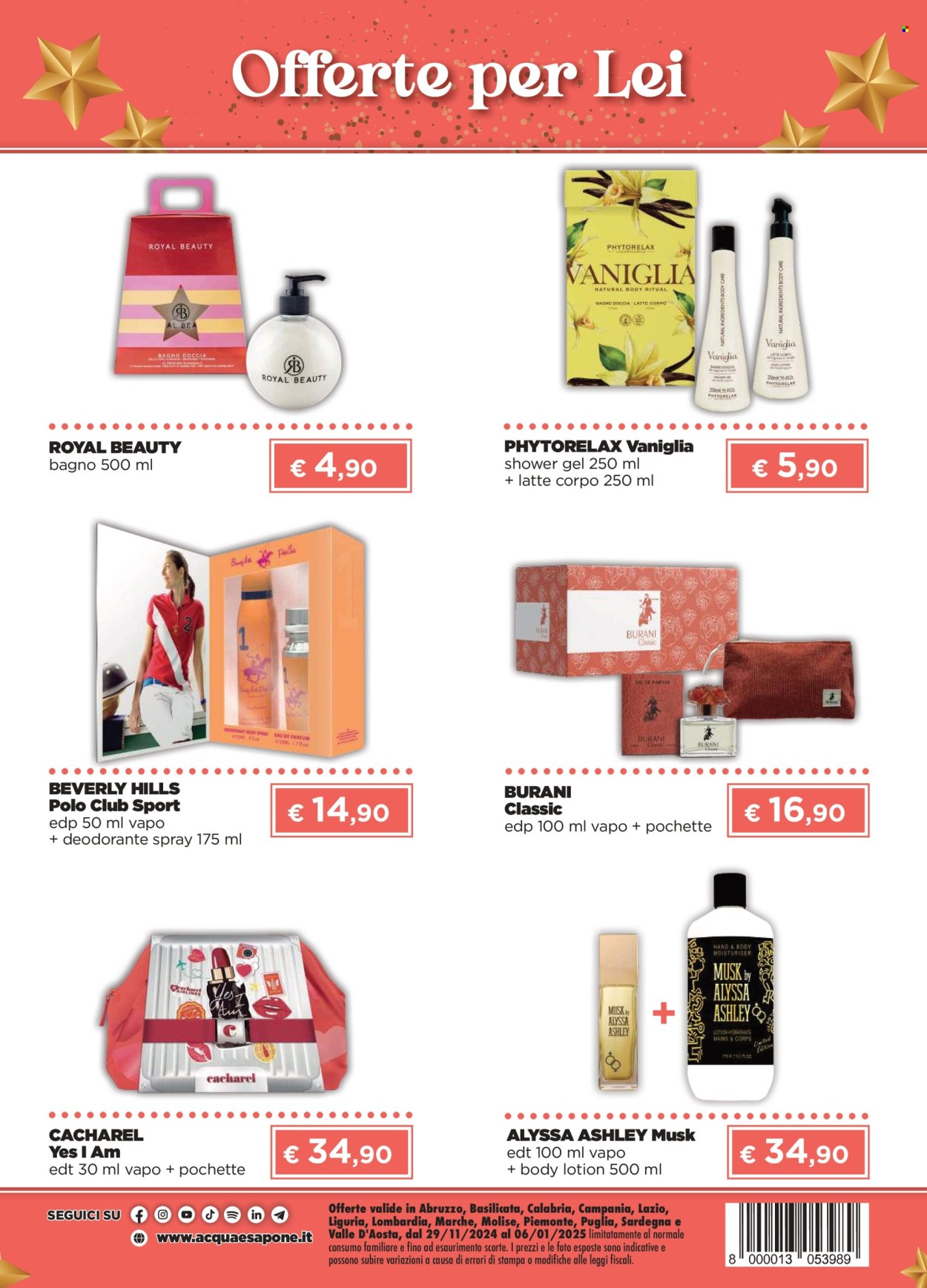Leták Acqua & Sapone - 29.11.2024 - 6.1.2025. Strana 16