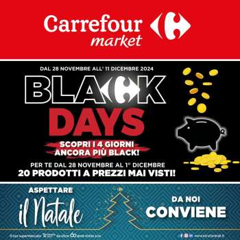 Volantino Carrefour - 28/11/2024 - 11/12/2024.