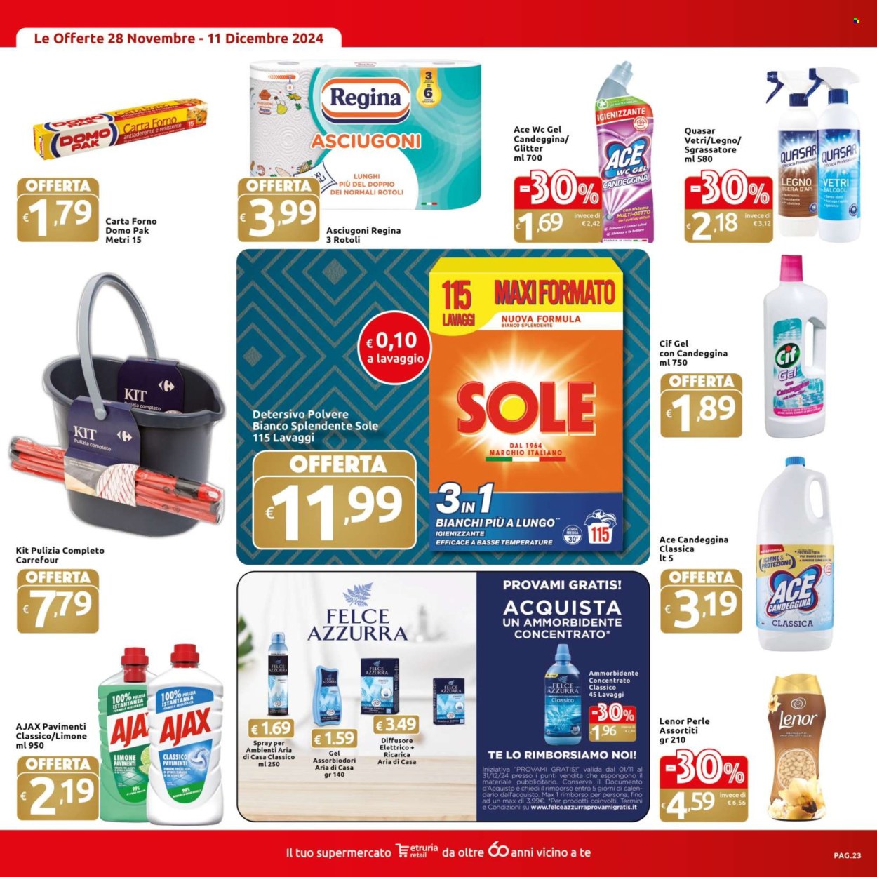 Leták Carrefour - 28.11.2024 - 11.12.2024. Strana 23