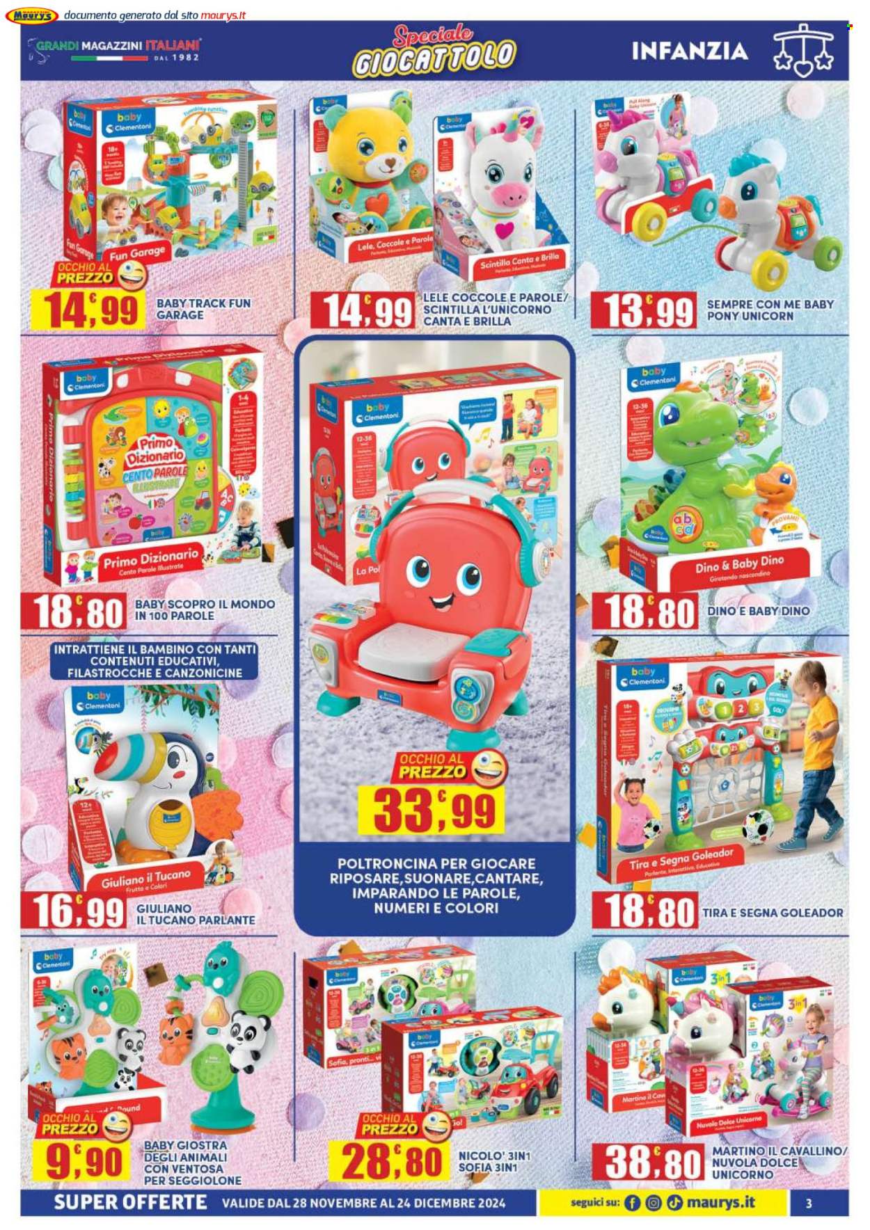 Volantino Maury's - 28/11/2024 - 24/12/2024. Pagina 3