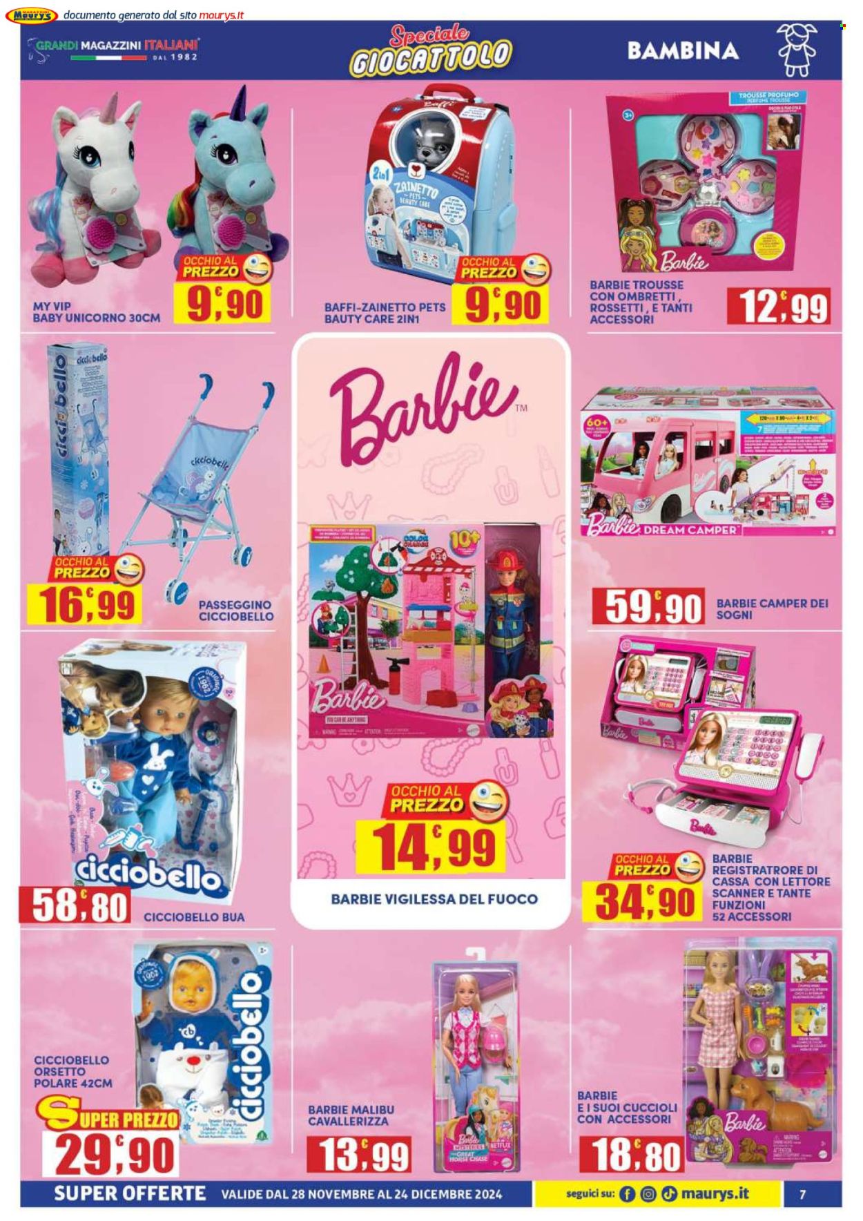 Volantino Maury's - 28/11/2024 - 24/12/2024. Pagina 7
