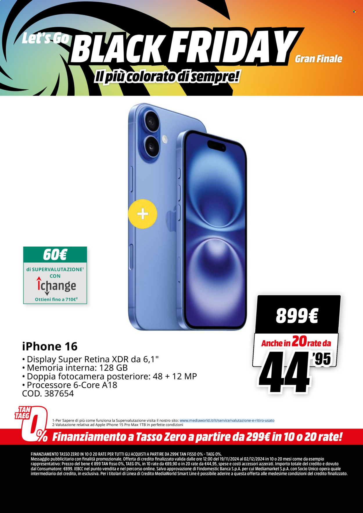 Leták MediaWorld - 27.11.2024 - 2.12.2024. Strana 3
