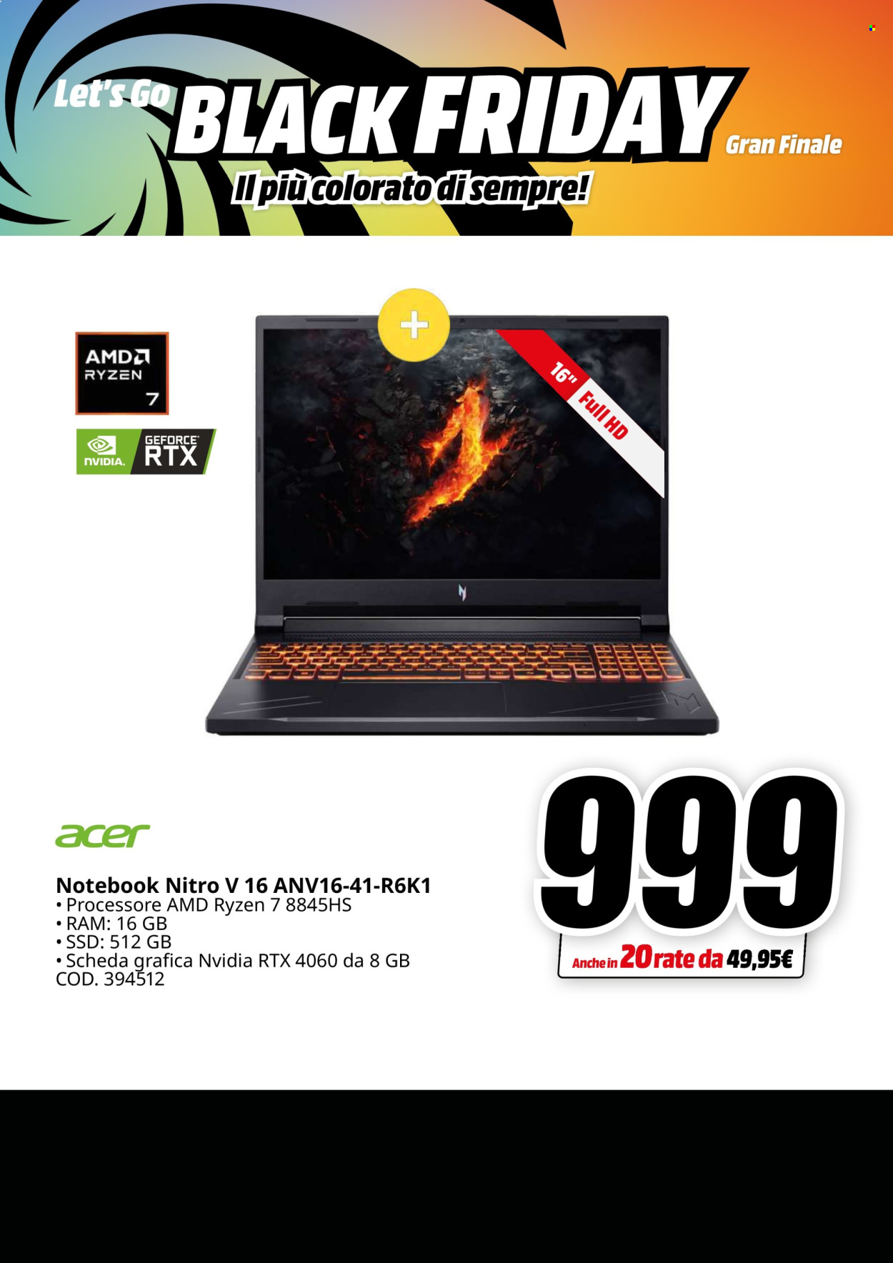 Volantino MediaWorld - 27/11/2024 - 2/12/2024. Pagina 15