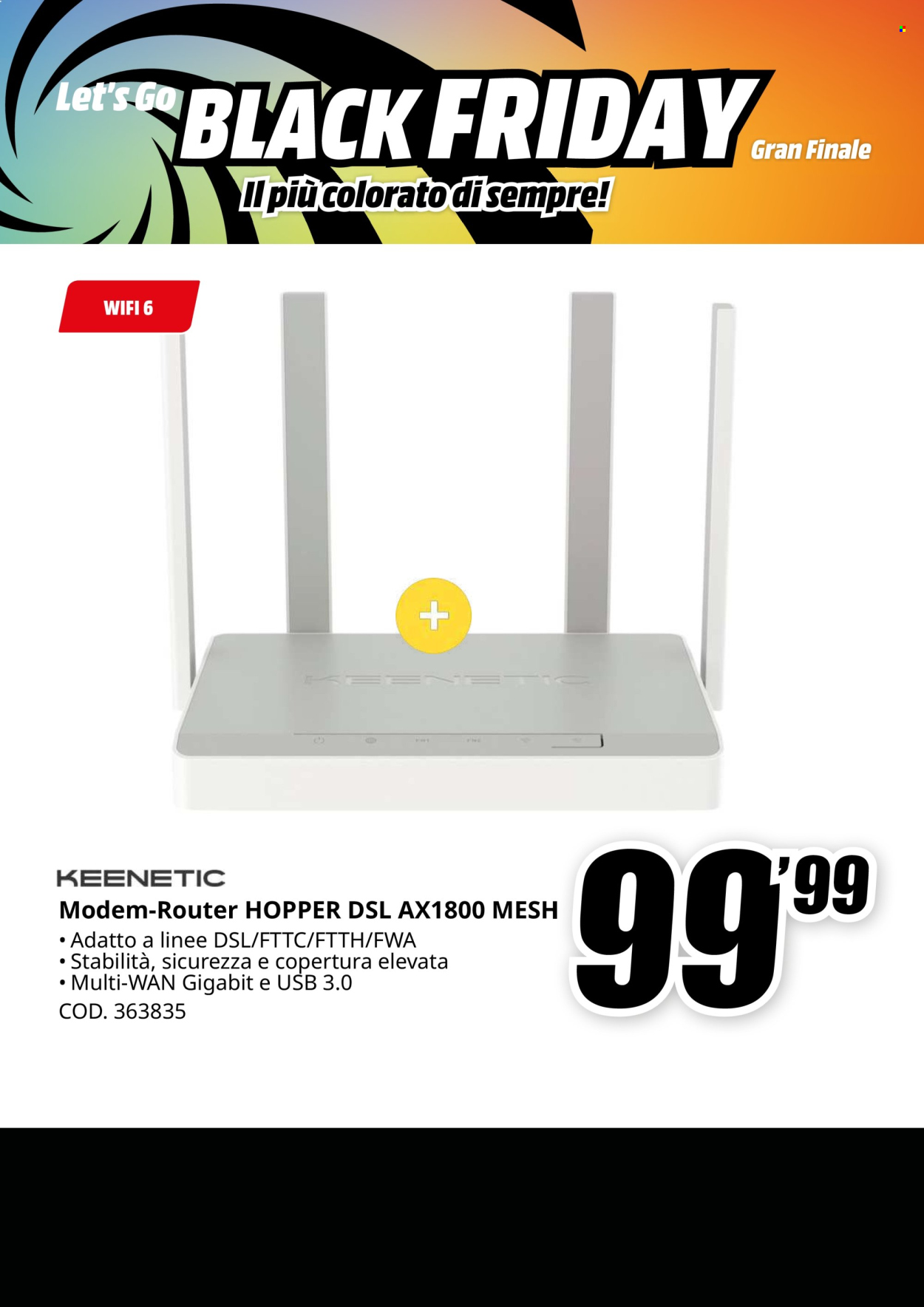 Volantino MediaWorld - 27/11/2024 - 2/12/2024. Pagina 23