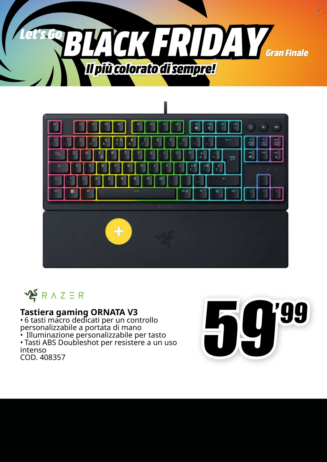 Volantino MediaWorld - 27/11/2024 - 2/12/2024. Pagina 24