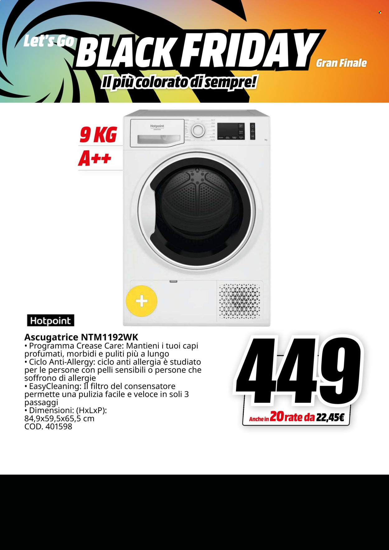 Leták MediaWorld - 27.11.2024 - 2.12.2024. Strana 44