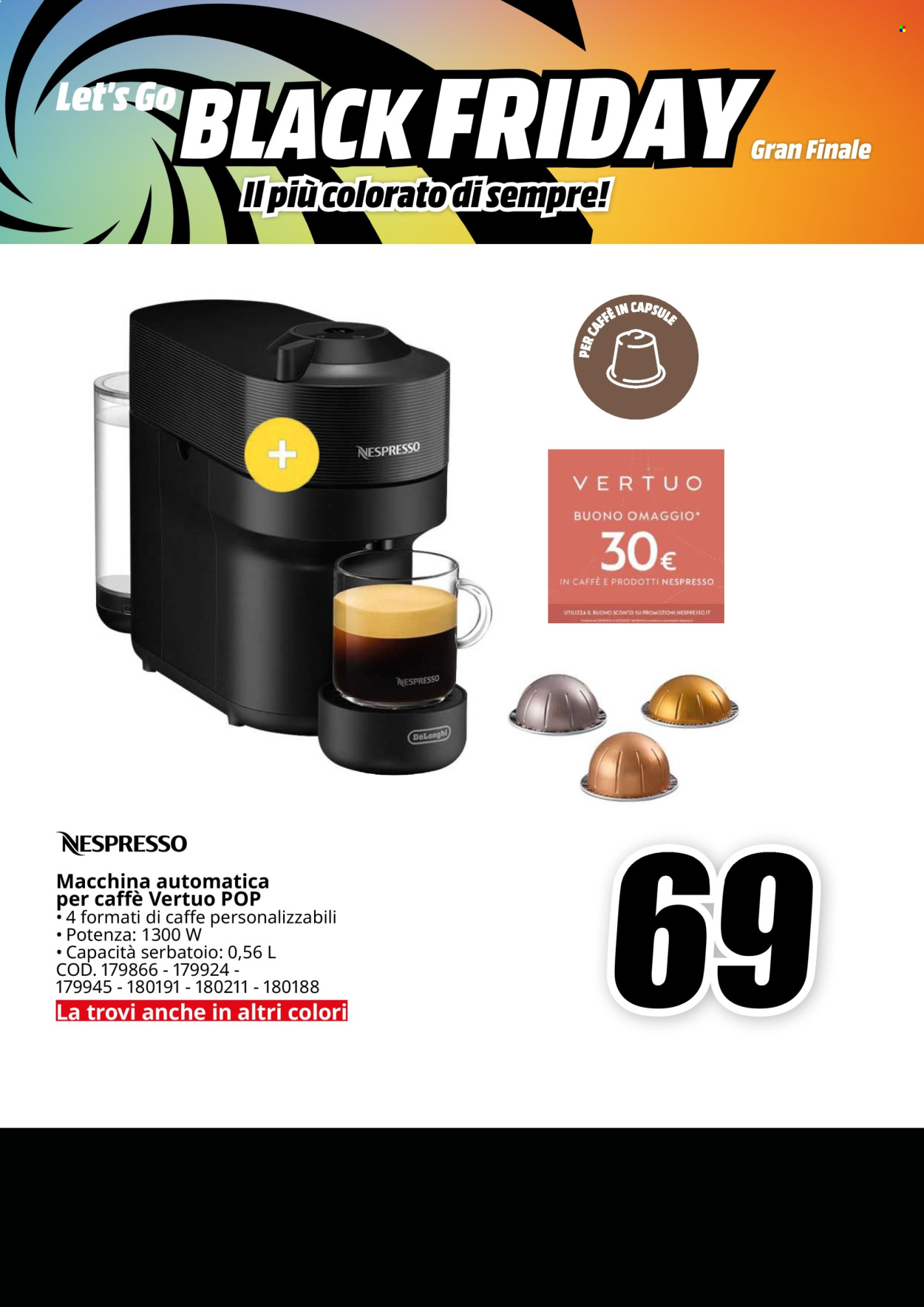 Volantino MediaWorld - 27/11/2024 - 2/12/2024. Pagina 72