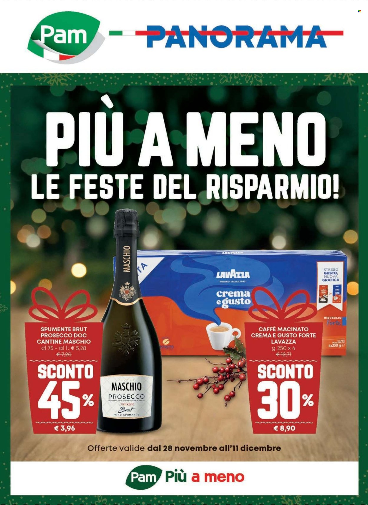 Volantino Pam Panorama - 28/11/2024 - 11/12/2024. Pagina 1