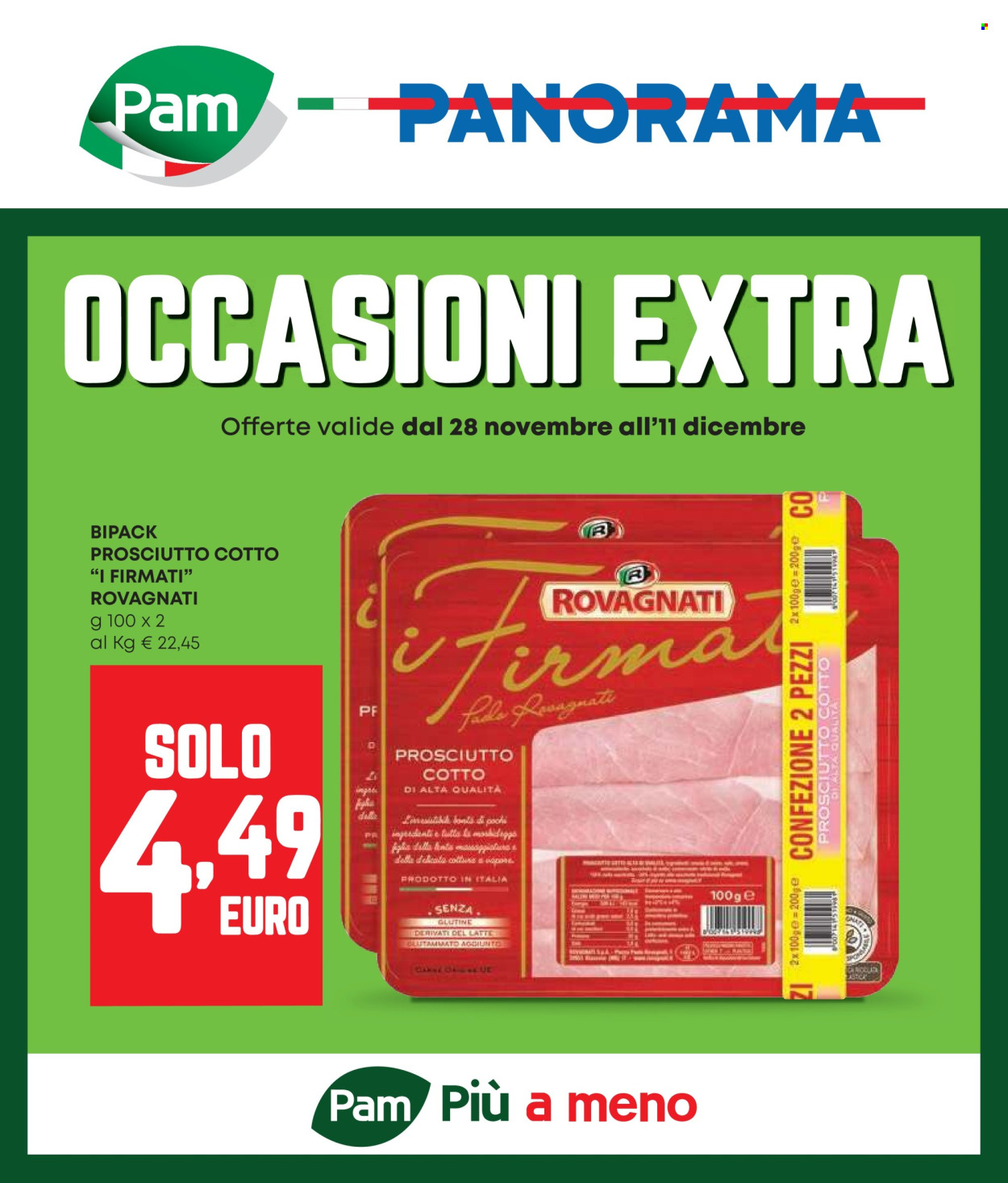 Leták Pam Panorama - 28.11.2024 - 11.12.2024. Strana 1