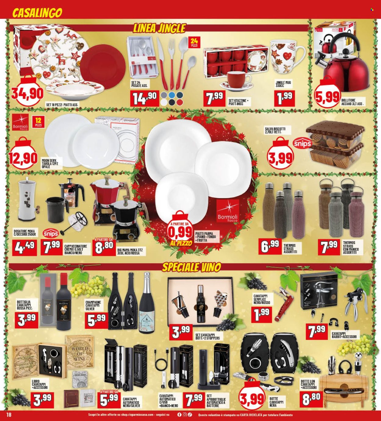 Volantino Risparmio Casa - 30/11/2024 - 19/12/2024. Pagina 18