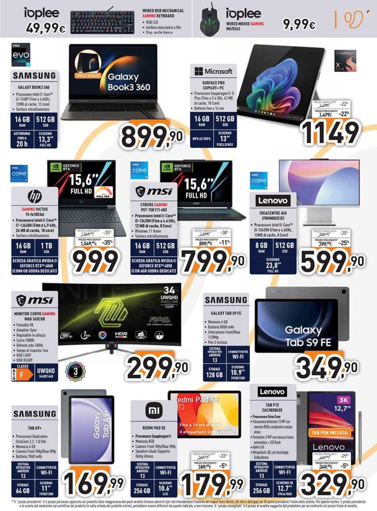 Volantino Unieuro - 28/11/2024 - 5/12/2024. Pagina 11