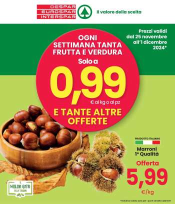 Volantino Despar - 25/11/2024 - 1/12/2024.