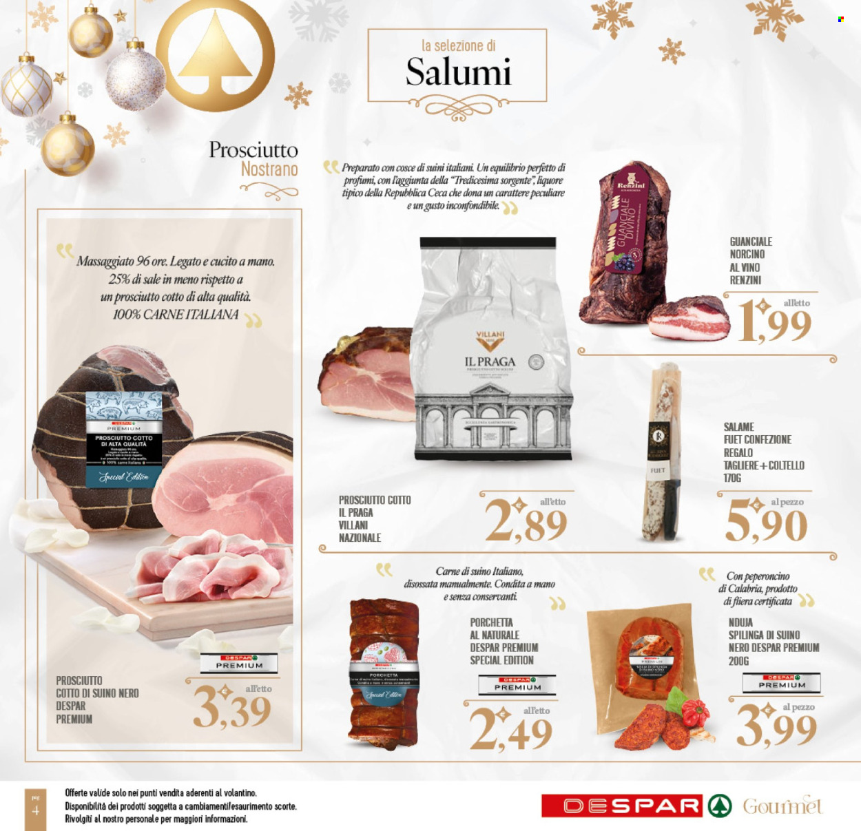 Volantino Despar - 24/11/2024 - 6/1/2025. Pagina 4