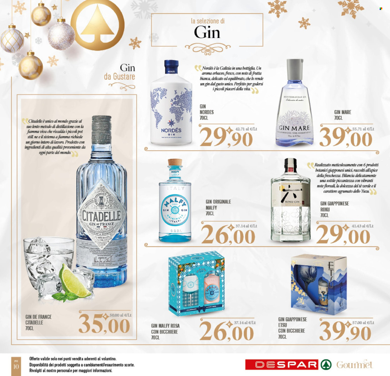 Volantino Despar - 24/11/2024 - 6/1/2025. Pagina 10