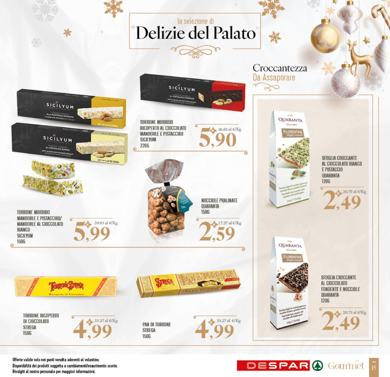 Volantino Despar - 24/11/2024 - 6/1/2025. Pagina 15
