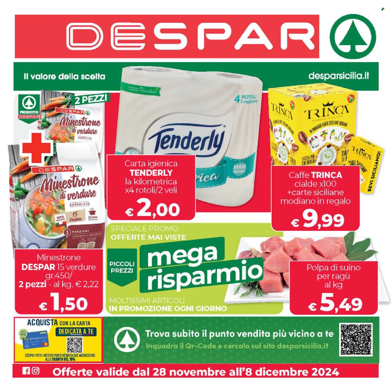 Leták Despar - 28.11.2024 - 8.12.2024. Strana 20