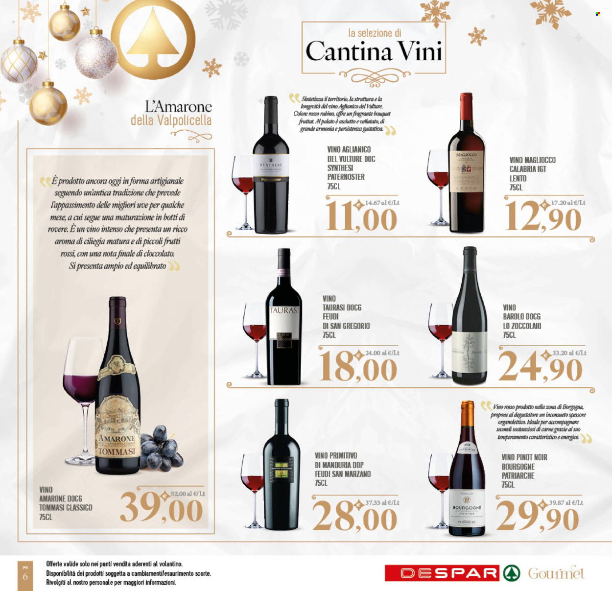 Volantino Eurospar - 24/11/2024 - 6/1/2025. Pagina 6