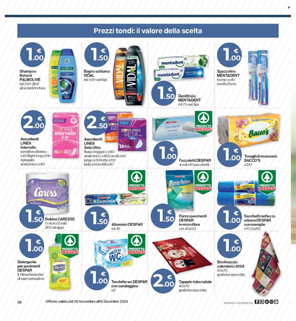Leták Eurospar - 28.11.2024 - 8.12.2024. Strana 6