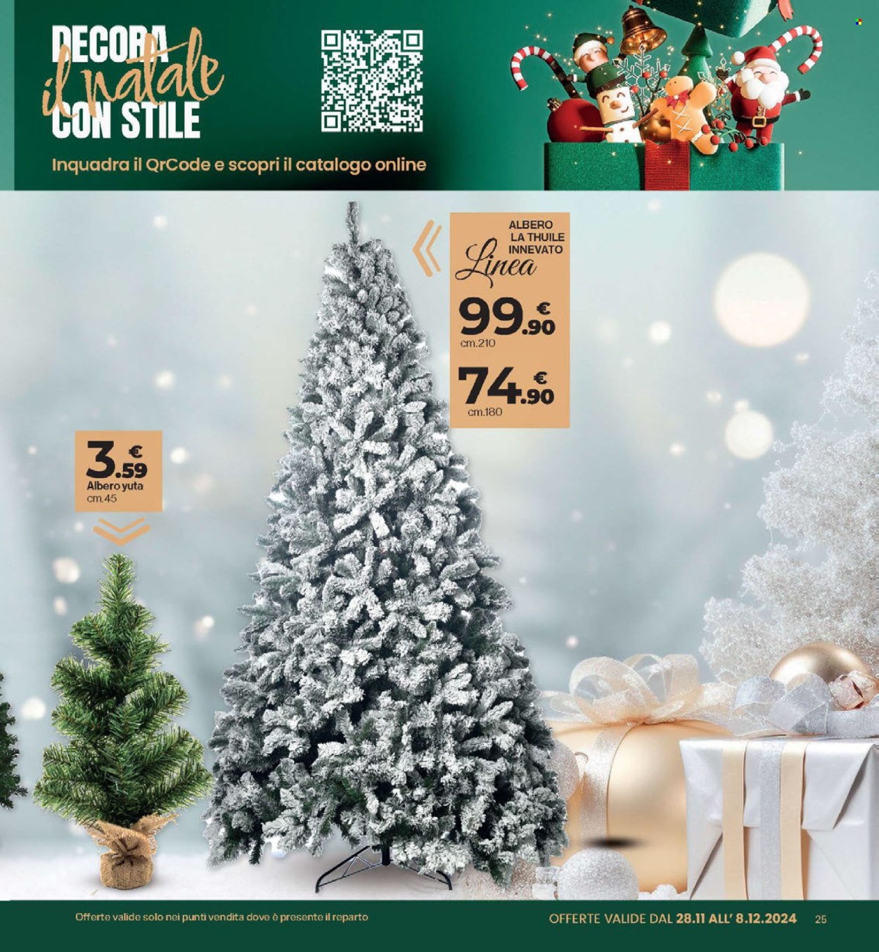 Volantino Eurospar - 28/11/2024 - 8/12/2024. Pagina 25