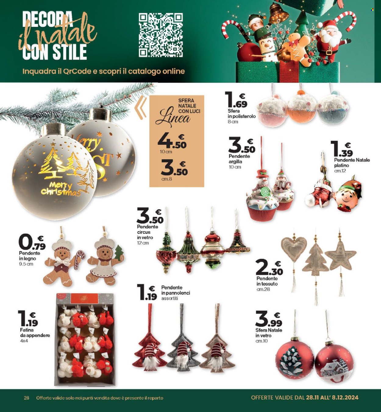 Leták Eurospar - 28.11.2024 - 8.12.2024. Strana 28