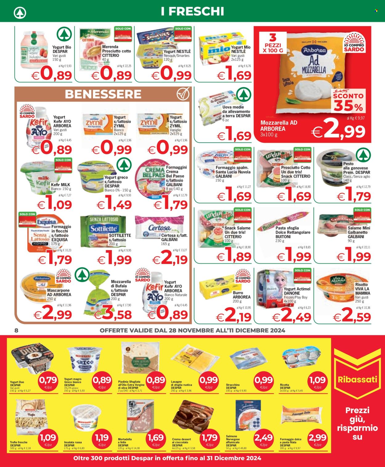 Volantino Despar - 28/11/2024 - 11/12/2024. Pagina 8