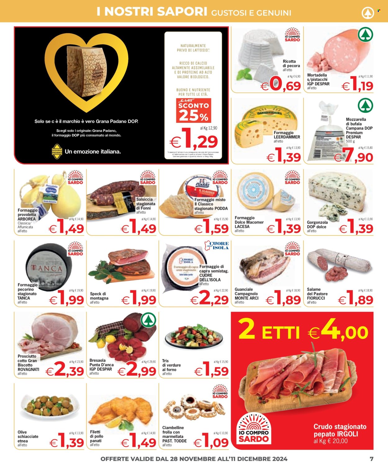 Leták Eurospar - 28.11.2024 - 11.12.2024. Strana 7