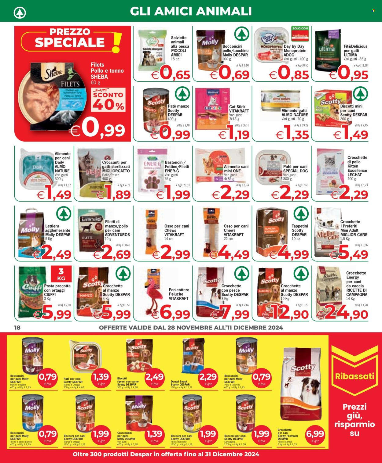 Volantino Eurospar - 28/11/2024 - 11/12/2024. Pagina 18
