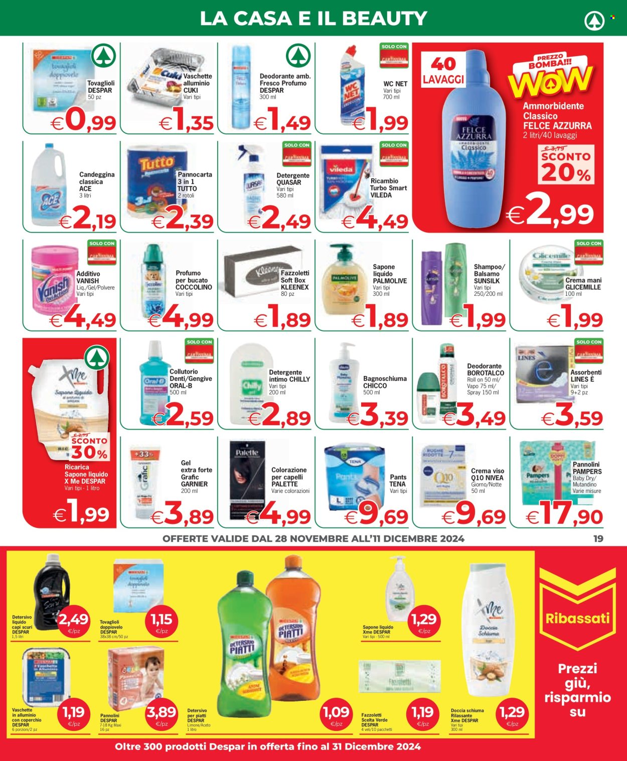 Volantino Eurospar - 28/11/2024 - 11/12/2024. Pagina 19