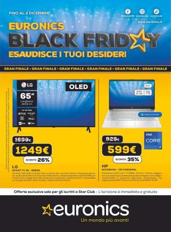 Volantino Euronics - 27/11/2024 - 2/12/2024.
