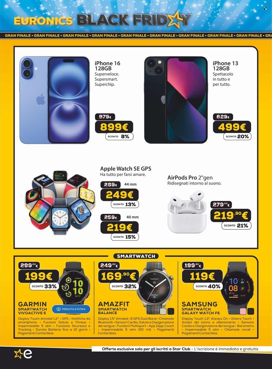 Volantino Euronics - 27/11/2024 - 2/12/2024. Pagina 2