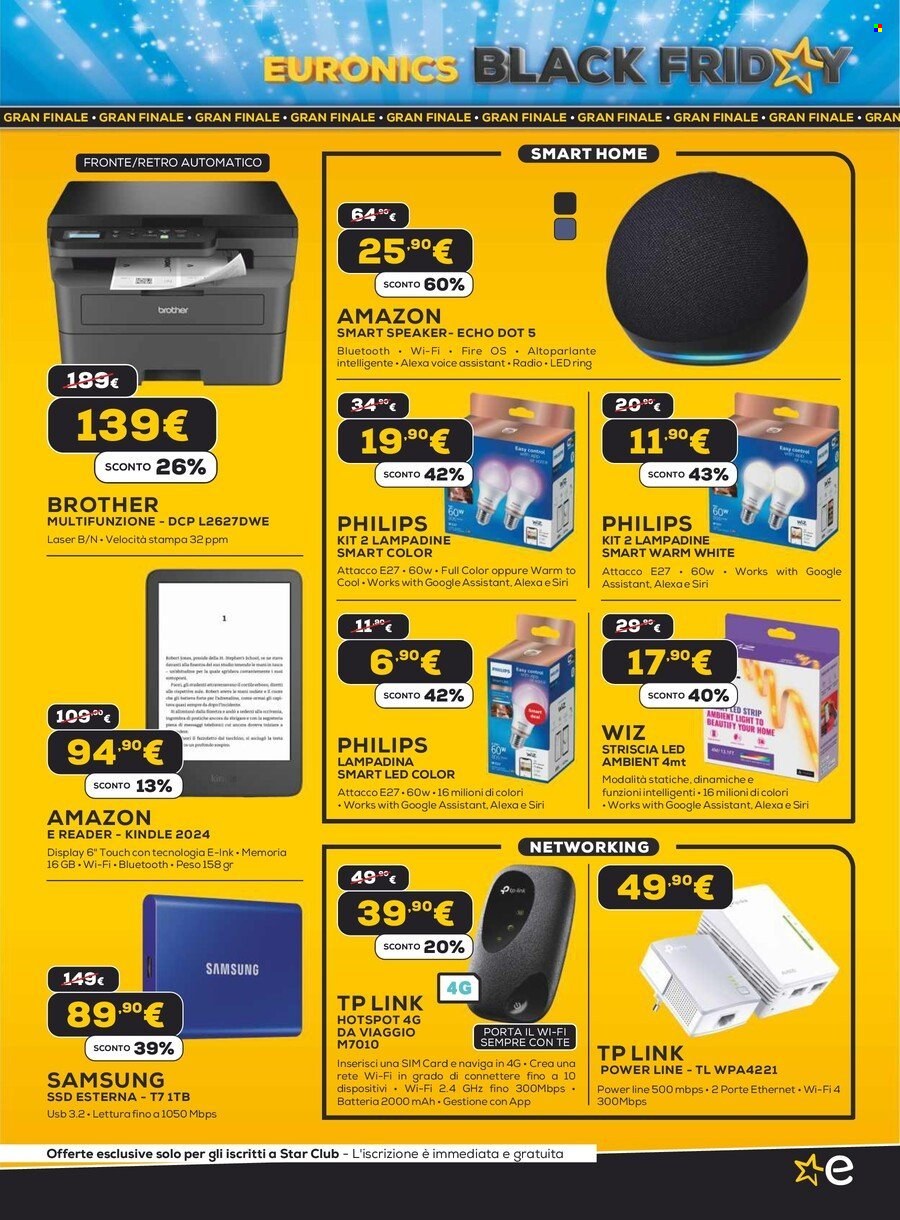 Volantino Euronics - 27/11/2024 - 2/12/2024. Pagina 9