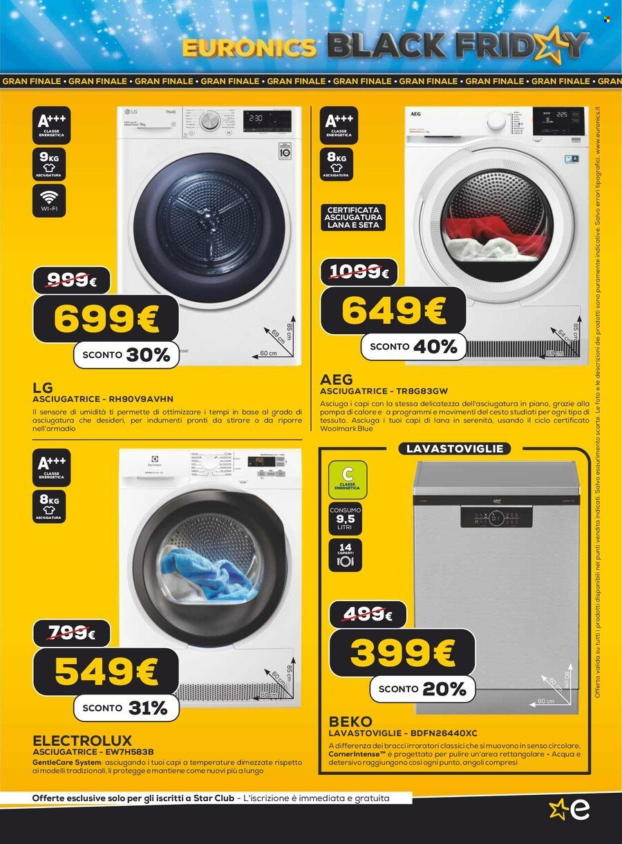 Volantino Euronics - 27/11/2024 - 2/12/2024. Pagina 16