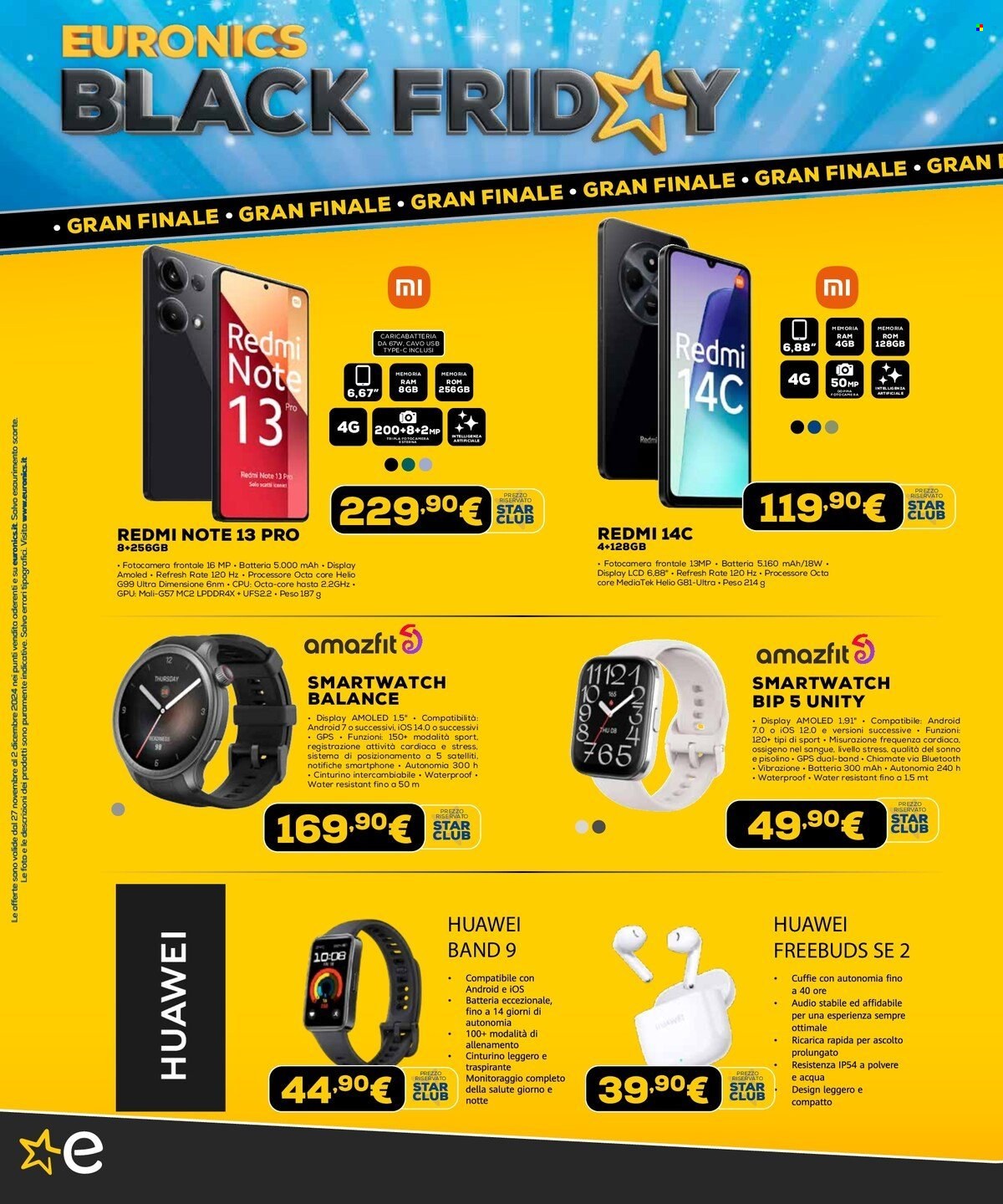 Volantino Euronics - 27/11/2024 - 2/12/2024. Pagina 4